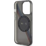 BMW BMHMP14XHDTK Grey Hardcase Tricolor Stripes MagSafe Kryt iPhone 14 Pro Max