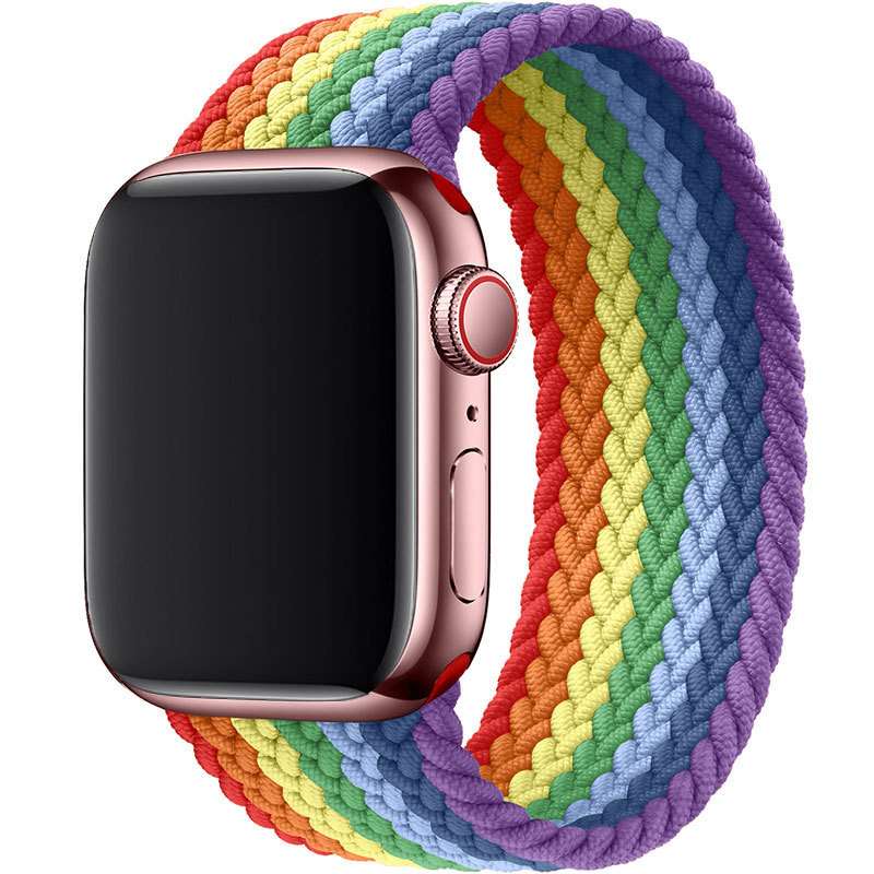 Braided Náramok Apple Watch 41/40/38mm Rainbow Colors