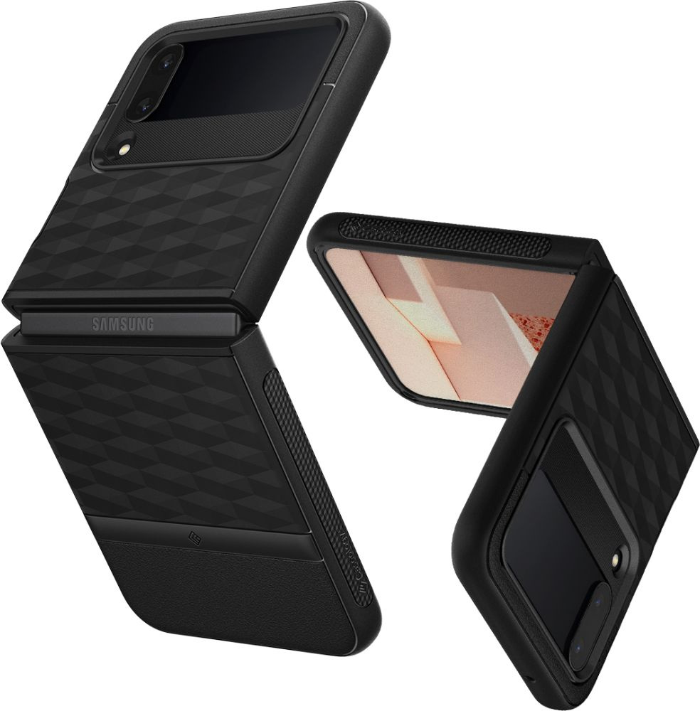 Caseology Parallax Matte Black Kryt Samsung Galaxy Z Flip 4