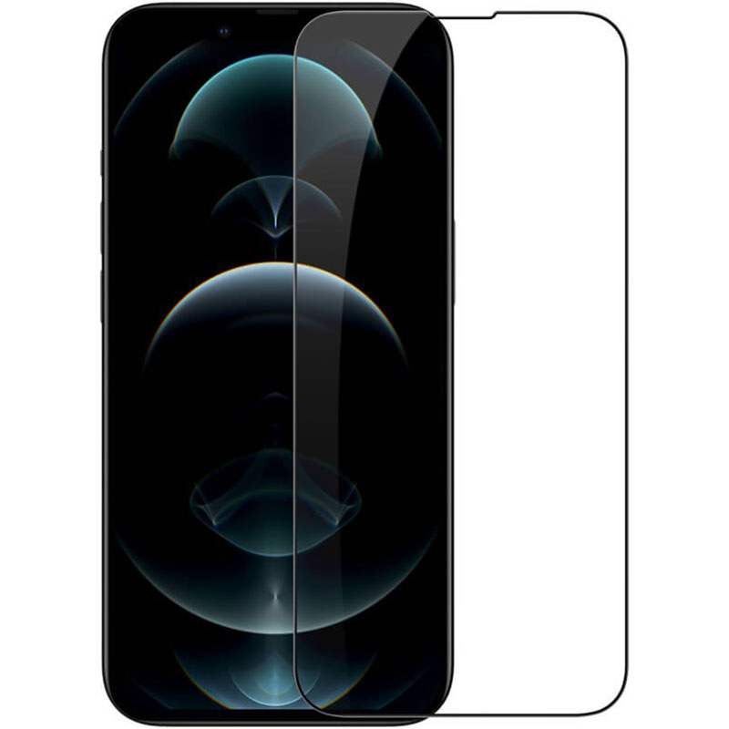 Celé 3D Tvrdené Ochranné Sklo Čierne iPhone 13 Mini