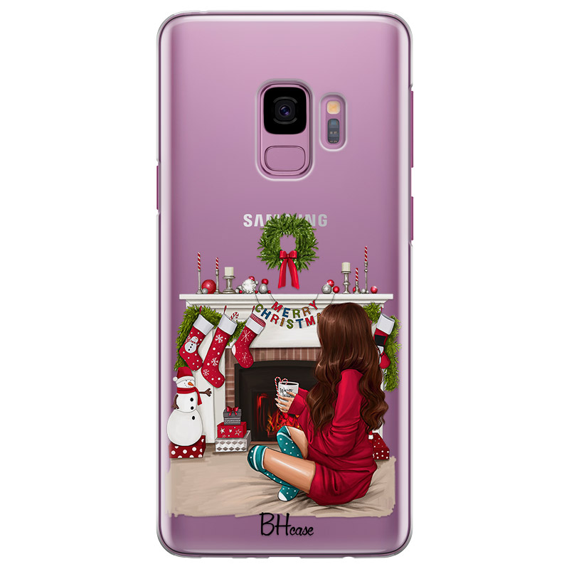 Christmas Day Brown Hair Kryt Samsung S9