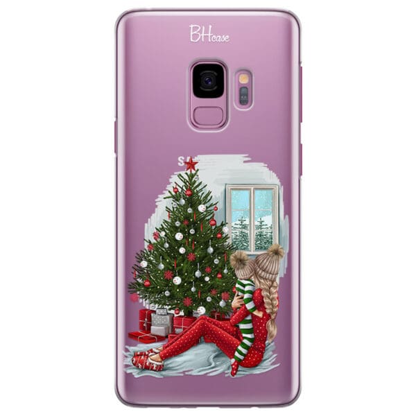 Christmas Mom Blonde Kryt Samsung S9