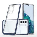Clear 3in1 Frame Gel Blue Kryt Samsung Galaxy S22 Plus