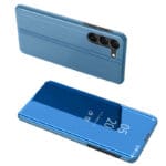 Clear View Blue Flip Cover Kryt Samsung Galaxy S23