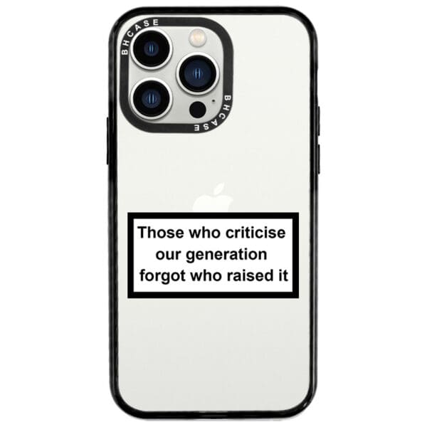 Criticise Generation Kryt iPhone 13 Pro