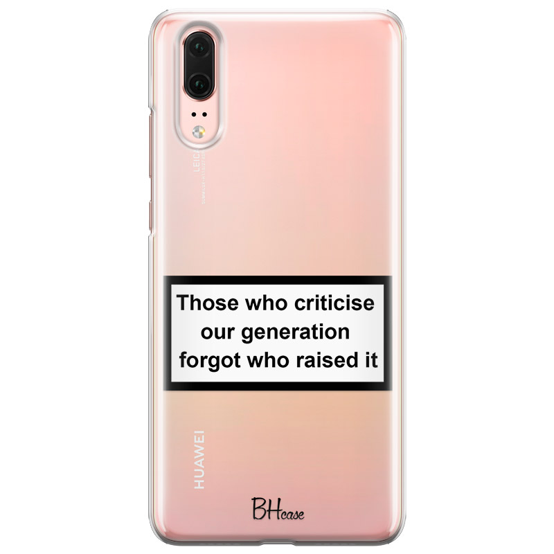 Criticise Generation Kryt Huawei P20
