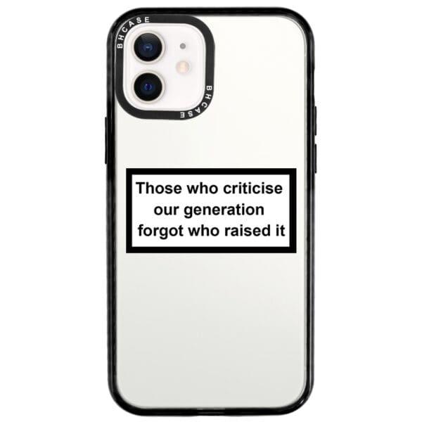 Criticise Generation Kryt iPhone 12/12 Pro