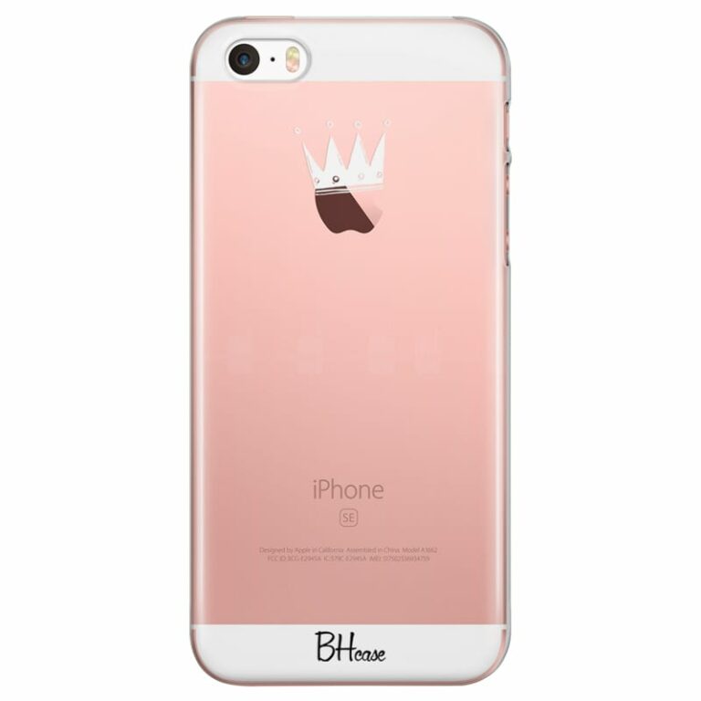 Crown Apple Kryt iPhone SE/5S