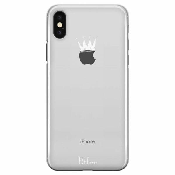 Crown Apple Kryt iPhone X/XS