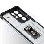Crystal Ring Tough Hybrid Magnetic holder Black Kryt Samsung Galaxy S22 Ultra