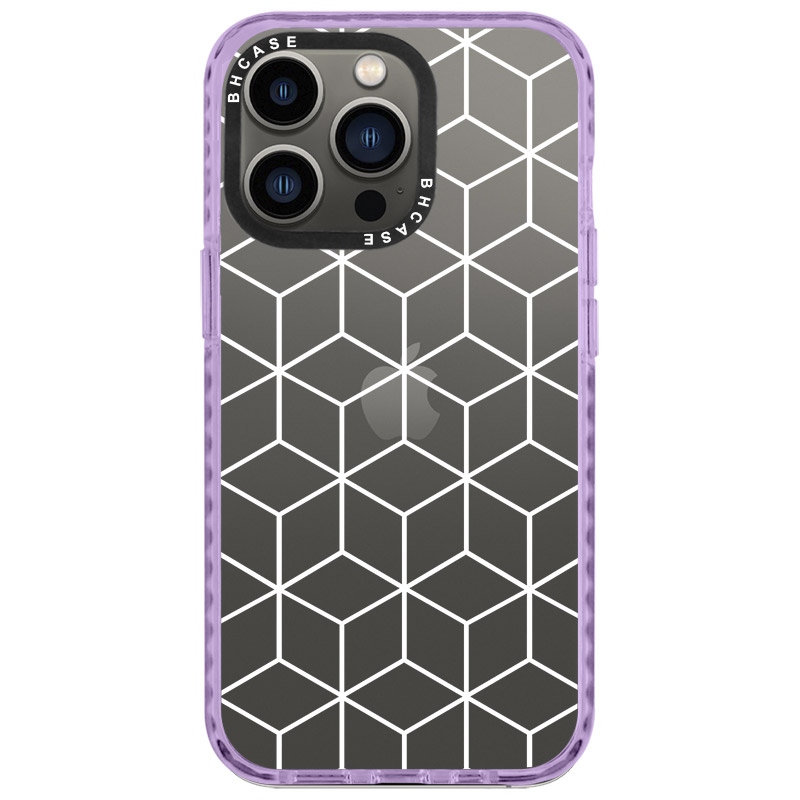 Cubic Grid Kryt iPhone 14 Pro