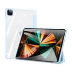 Dux Ducis Copa Case for iPad Pro 12.9 2021/2020/2018 Smart Cover with Stand Blue