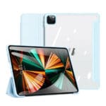 Dux Ducis Copa Case for iPad Pro 12.9 2021/2020/2018 Smart Cover with Stand Blue