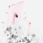 Dux Ducis Copa Case for iPad Pro 12.9 2021/2020/2018 Smart Cover with Stand Pink