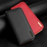 Dux Ducis Hivo Leather Flip Genuine Leather Wallet Cards And Documents Red Kryt Samsung Galaxy S22 Ultra
