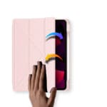 Dux Ducis Magi Case for iPad Air (5th generation)/(4th generation) Smart Cover with Stand and Storage for Apple Pencil Pink