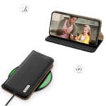 Dux Duxis Hivo Flip Wallet Stand RFID blocker Black Kryt Samsung Galaxy S23 Plus