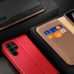 Dux Duxis Hivo Flip Wallet Stand RFID Blocking Brown Kryt Samsung Galaxy S23 Plus