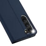 Dux Duxis Skin Pro Flip Card Wallet Stand Blue Kryt Samsung Galaxy S23 Plus