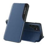 Eco Leather View Flip Stand Blue Kryt Samsung Galaxy S23 Ultra