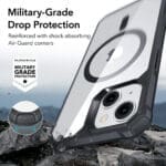 ESR Air Armor Halolock MagSafe Clear/Black Kryt iPhone 14 Plus