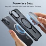 ESR Air Armor Halolock MagSafe Frosted Black Kryt iPhone 14 Plus