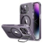 ESR Classic Kickstand Halolock MagSafe Clear/Purple Kryt iPhone 14 Pro Max