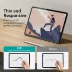 ESR Folia Paper Feel 2-Pack iPad Pro 12.9 2020/2021/2022 Matte Clear