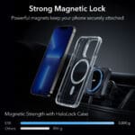 ESR Halolock Cryoboost MagSafe Magnetic Vent Car Mount with Cooling Fan Frosted Onyx