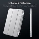 ESR Rebound Magnetic iPad Mini 6 2021 Silver Grey