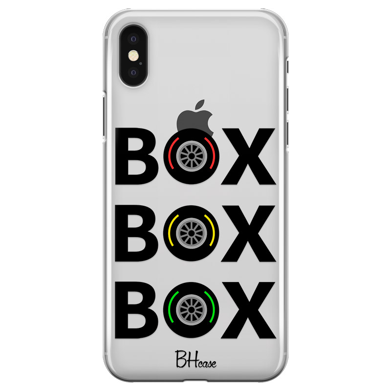 F1 Box Box Box Kryt iPhone X/XS