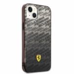 Ferrari Gradient Allover Kryt iPhone 14 Plus Black