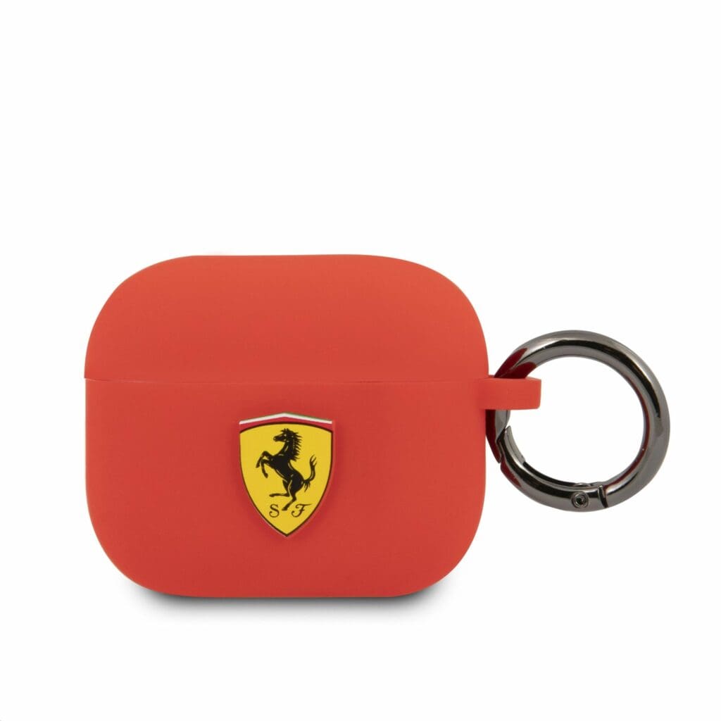 Ferrari Silikonový Kryt Airpods 3 Red