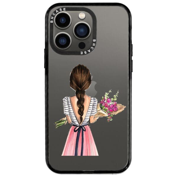 Floral Girl Kryt iPhone 13 Pro