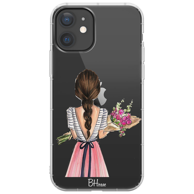 Floral Girl Kryt iPhone 12 Mini