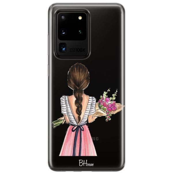 Floral Girl Kryt Samsung S20 Ultra