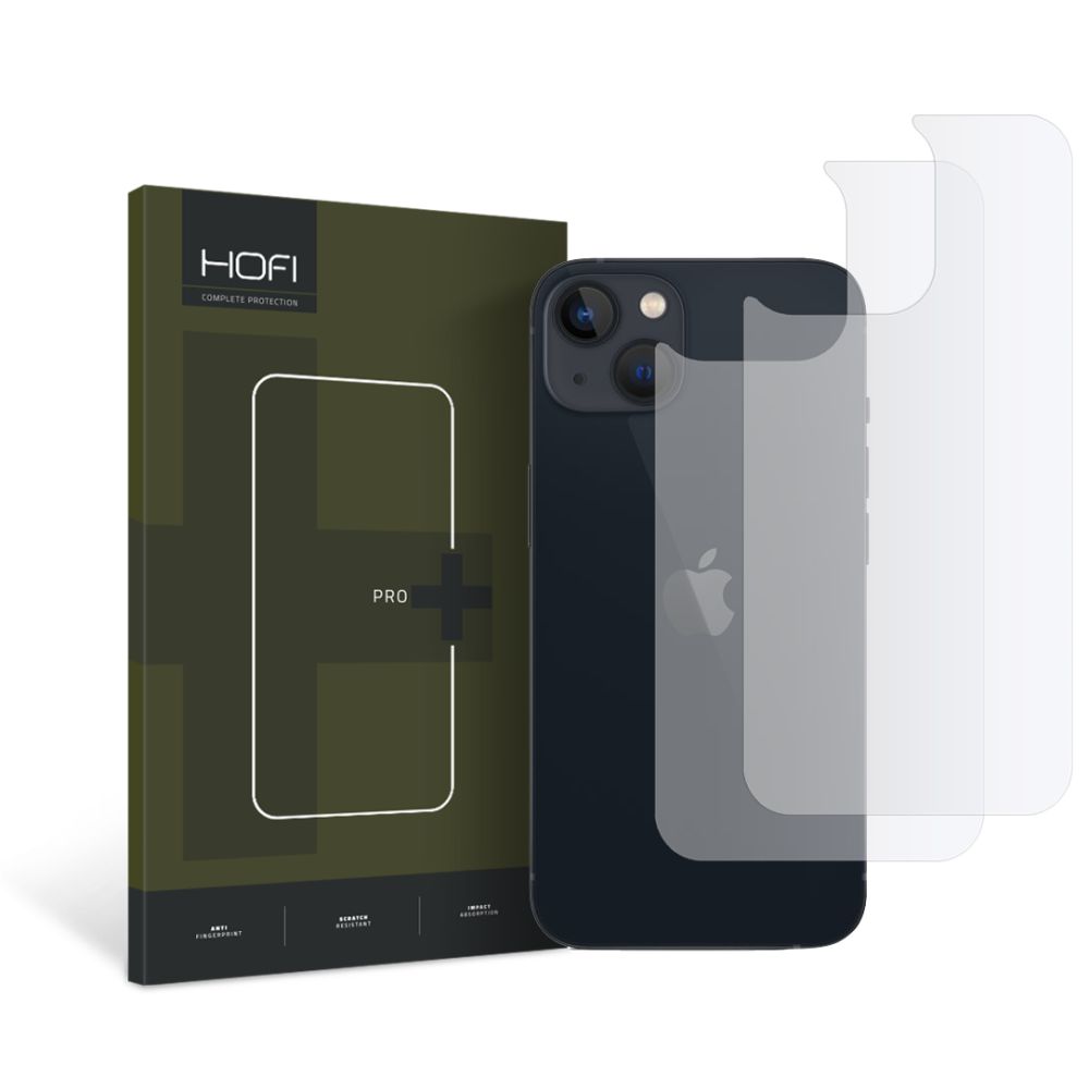 Folia Hofi Hydroflex Pro+ Back Protector 2-pack iPhone 14 Plus Clear