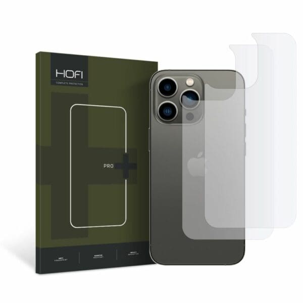 Folia Hofi Hydroflex Pro+ Back Protector 2-pack iPhone 14 Pro Clear