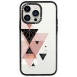 Geometric Pink Kryt iPhone 13 Pro