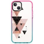Geometric Pink Kryt iPhone 14