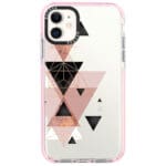Geometric Pink Kryt iPhone 11