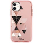 Geometric Pink Kryt iPhone 11