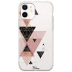 Geometric Pink Kryt iPhone 12 Mini