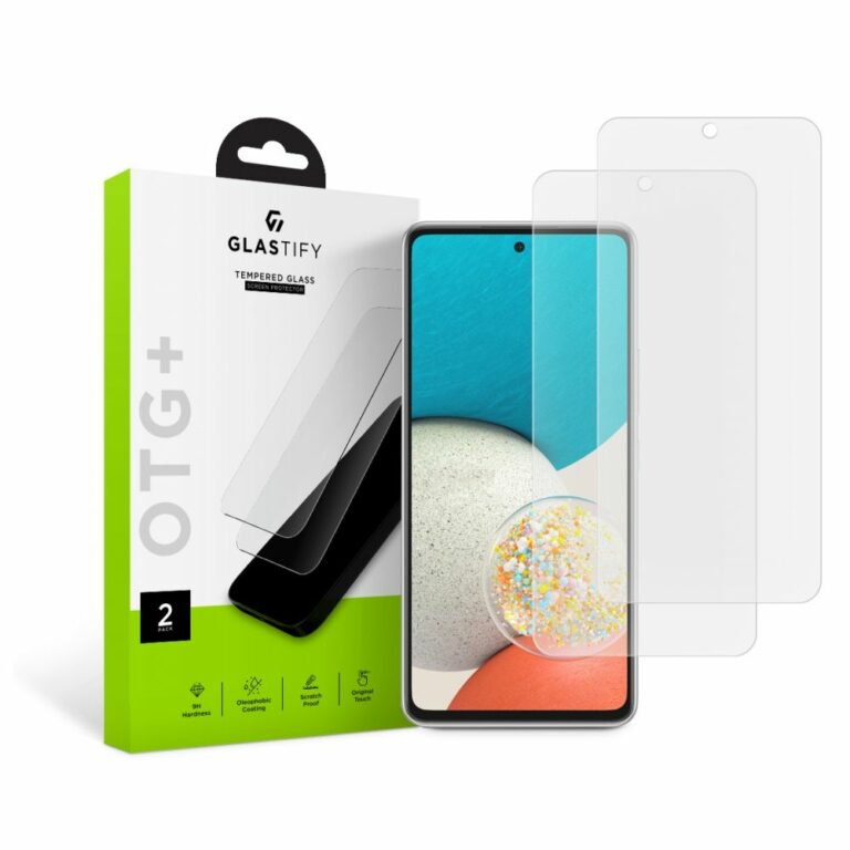 Glastify Otg+ 2-pack Galaxy A53 5g Clear