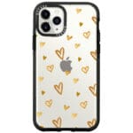Golden Hearts Kryt iPhone 11 Pro Max