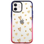 Golden Hearts Kryt iPhone 12 Mini