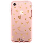 Golden Hearts Kryt iPhone 8/7/SE 2020/SE 2022