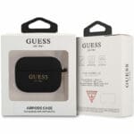 Guess 4G Charms AirPods Pro Silicone Kryt Black