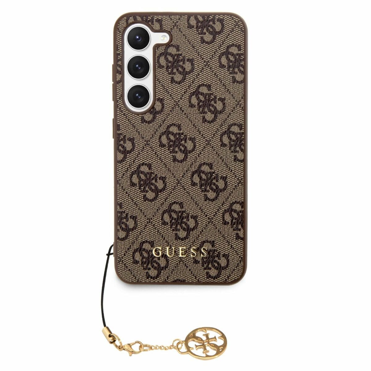 Guess 4G Charms Brown Kryt Samsung Galaxy S23