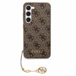 Guess 4G Charms Brown Kryt Samsung Galaxy S23